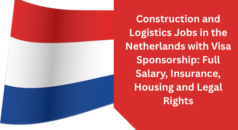 Construction and Logistics Jobs in the Netherlands with Visa Sponsorship: Full Salary, Insurance, Housing and Legal Rights